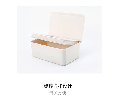 Spot Wet Tissue Box with Lid Paper Box Mask Box Storage Box Household Dust-proof Desktop Sealed Wet Tissue Box