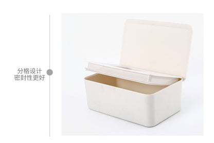Spot Wet Tissue Box with Lid Paper Box Mask Box Storage Box Household Dust-proof Desktop Sealed Wet Tissue Box