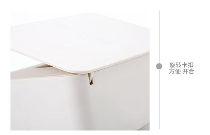 Spot Wet Tissue Box with Lid Paper Box Mask Box Storage Box Household Dust-proof Desktop Sealed Wet Tissue Box
