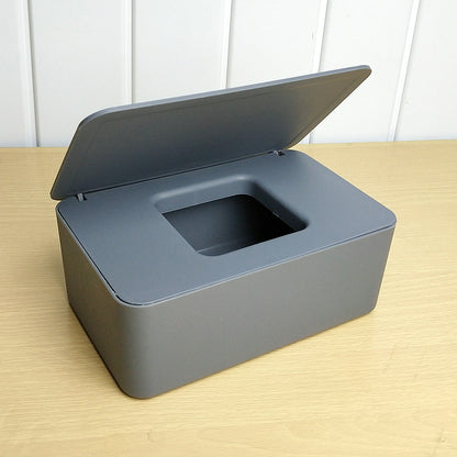 Spot Wet Tissue Box with Lid Paper Box Mask Box Storage Box Household Dust-proof Desktop Sealed Wet Tissue Box