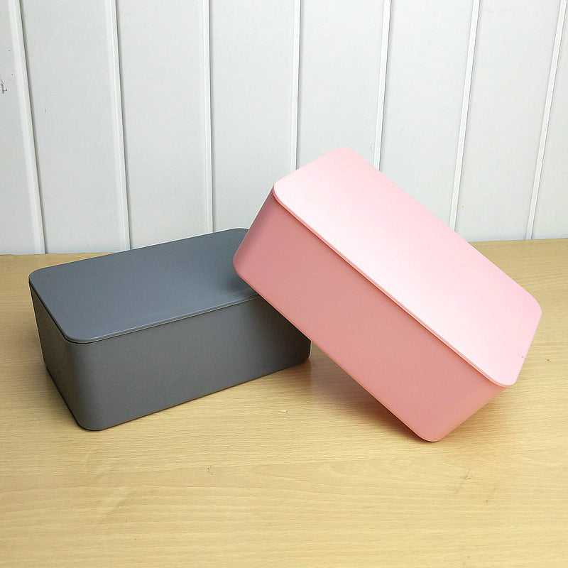 Spot Wet Tissue Box with Lid Paper Box Mask Box Storage Box Household Dust-proof Desktop Sealed Wet Tissue Box