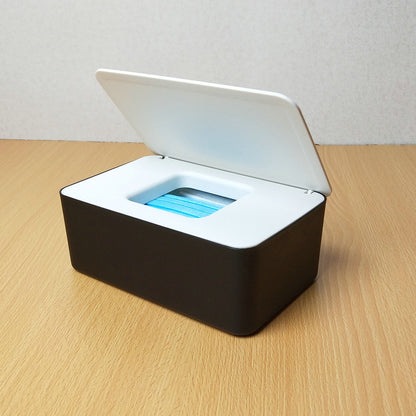 Spot Wet Tissue Box with Lid Paper Box Mask Box Storage Box Household Dust-proof Desktop Sealed Wet Tissue Box