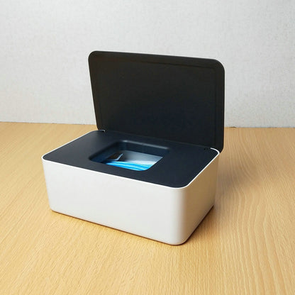 Spot Wet Tissue Box with Lid Paper Box Mask Box Storage Box Household Dust-proof Desktop Sealed Wet Tissue Box