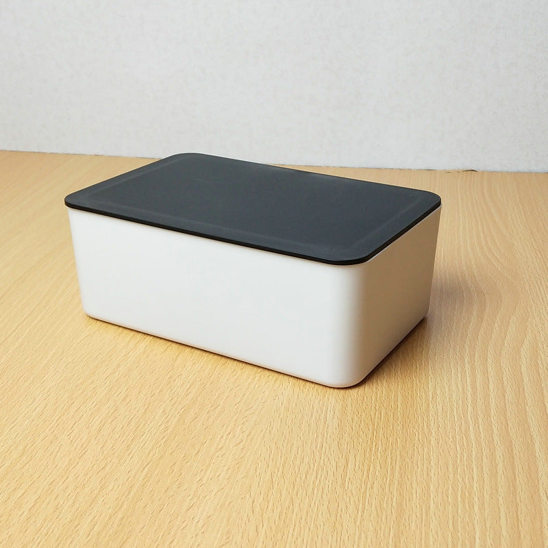 Spot Wet Tissue Box with Lid Paper Box Mask Box Storage Box Household Dust-proof Desktop Sealed Wet Tissue Box