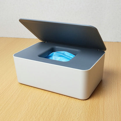 Spot Wet Tissue Box with Lid Paper Box Mask Box Storage Box Household Dust-proof Desktop Sealed Wet Tissue Box