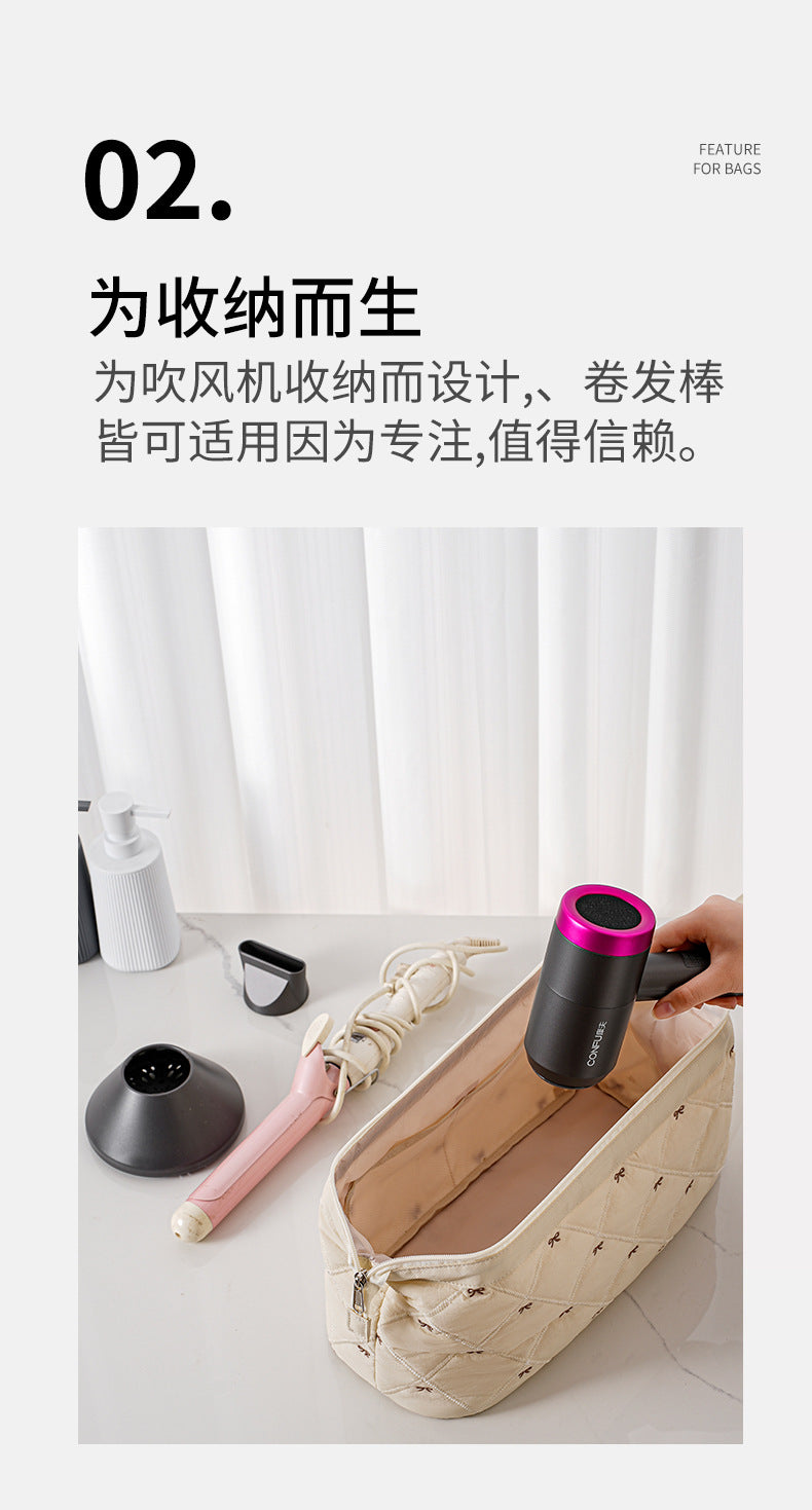New cross-border hair dryer storage bag curling hair rod hair dryer multifunctional storage bag ram accessories portable travel