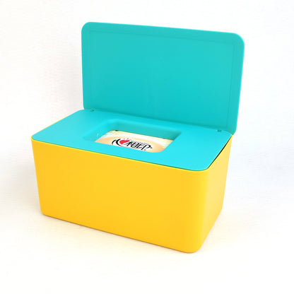 Spot Wet Tissue Box with Lid Paper Box Mask Box Storage Box Household Dust-proof Desktop Sealed Wet Tissue Box