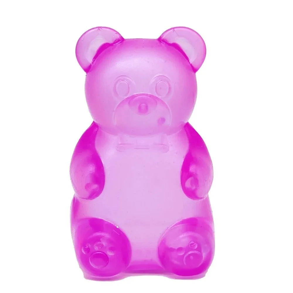 Squishy Mini Cute Bear Maltose Squeeze Toy - Stress Relief Fidget Sensory Toys, Soft Slow-Rebound Squishies for Kids and Adults