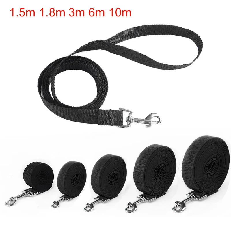 Long Strong Nylon Dog Leash 10m 15m 20m Pet Training Leash For Small Big Dogs Outdoor Walking Puppy Lead Rope Labrodor Supplies