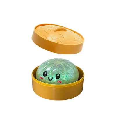 Slow Rising Simulation Food Squishy Collection, Soft Squeeze Fidget Sensory Toys: Dumpling, Butter Stick & Toast Squishies