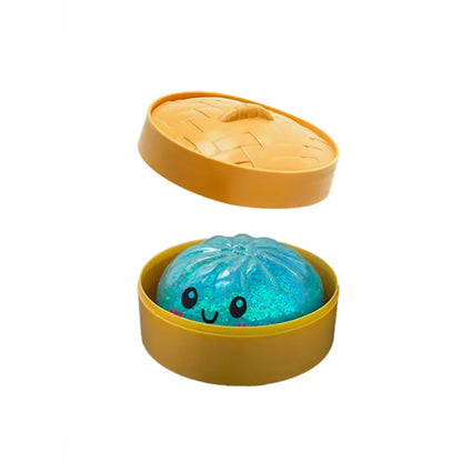 Slow Rising Simulation Food Squishy Collection, Soft Squeeze Fidget Sensory Toys: Dumpling, Butter Stick & Toast Squishies