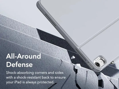 ESR for iPad Air 13/11 Case (2026/2025/2024) with Pencil Holder Removable Magnetic Back Cover for Pro 11/13&Pro 12.9/11&Air5/4
