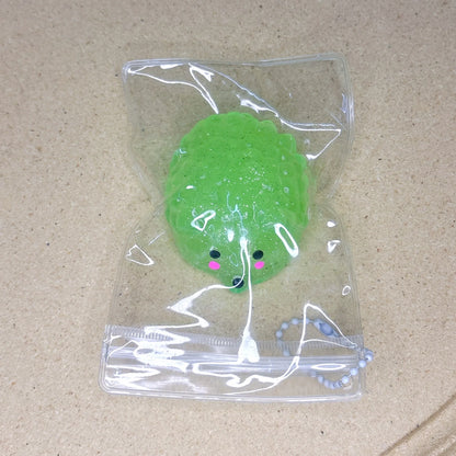 Big Spongy Glitter Mochi Squishy Fidget Sensory Toys Kawaii Animal Stress Ball Powder Fun Soft Antistress Squeeze Children Toys