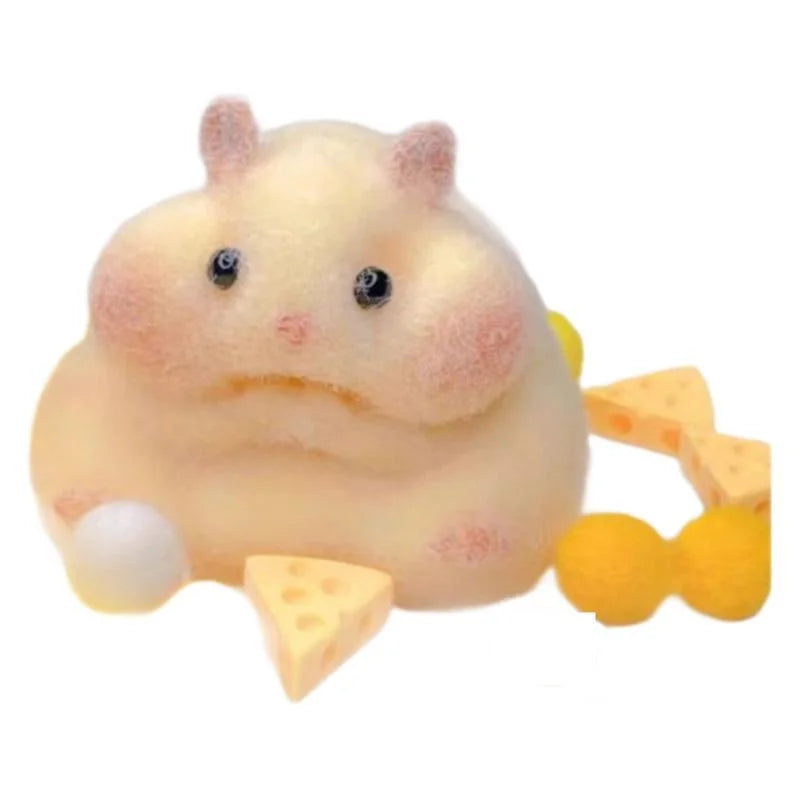 Relieves Stress Anxiety By Squeezing Soft Rainbow Cat Paws Cute Hamster Color Perception Touch Toys Suitable Children And Adults