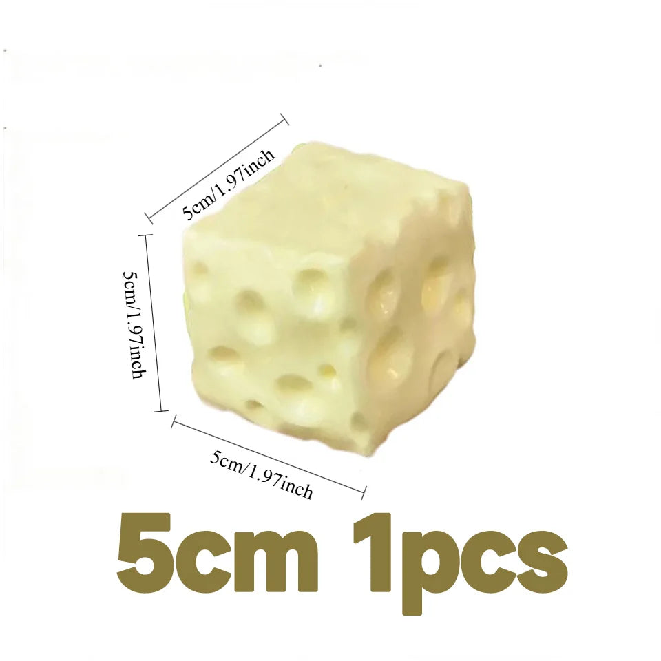 Slow Rising Simulation Food Squishy Collection, Soft Squeeze Fidget Sensory Toys: Dumpling, Butter Stick & Toast Squishies