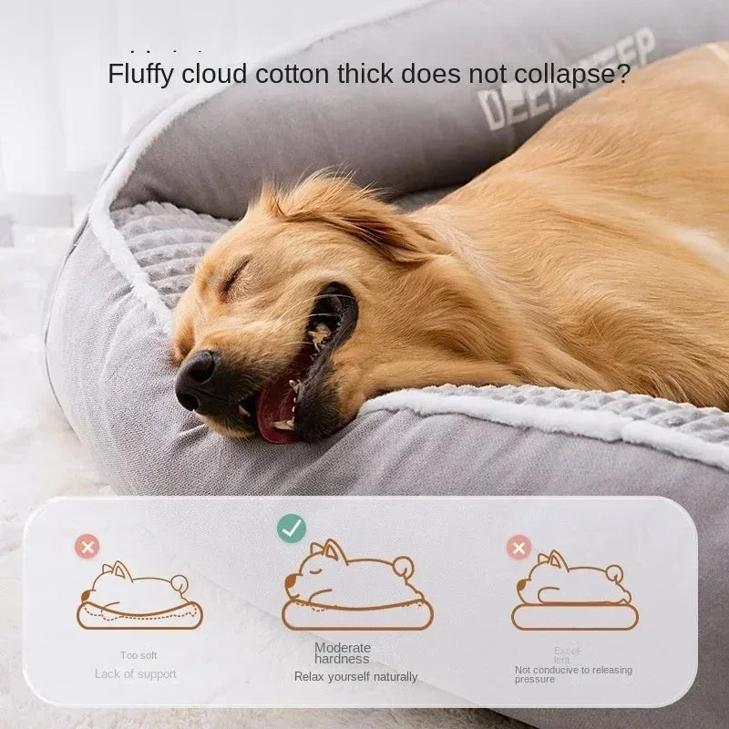 Dog Bed Small Dog for Winter Pet Warm Sofa Halloween Basket Mat Medium Cushions Big Cushion Puppy Accessories Large Dogs Bed