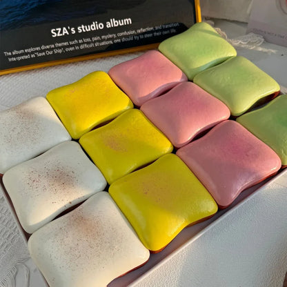 Slow Rising Simulation Food Squishy Collection, Soft Squeeze Fidget Sensory Toys: Dumpling, Butter Stick & Toast Squishies