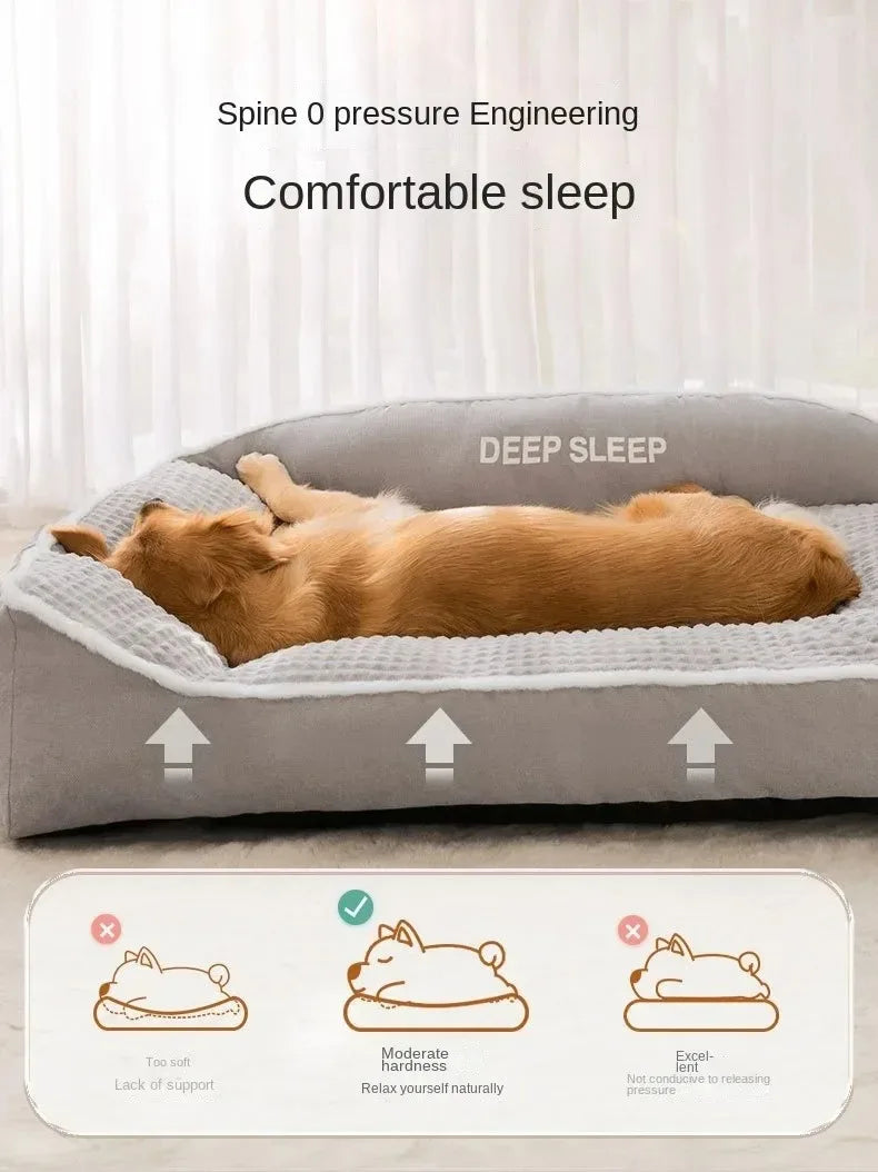 Dog Bed Small Dog for Winter Pet Warm Sofa Halloween Basket Mat Medium Cushions Big Cushion Puppy Accessories Large Dogs Bed