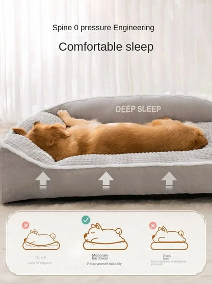Dog Bed Small Dog for Winter Pet Warm Sofa Halloween Basket Mat Medium Cushions Big Cushion Puppy Accessories Large Dogs Bed