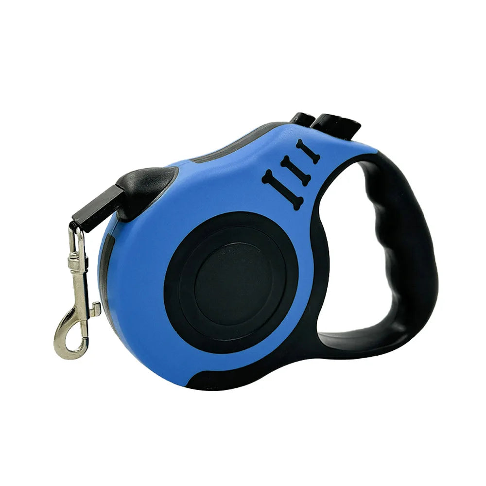 Automatic Retractable Dog Leash 3m/5m Nylon Lead for Small Dogs Cats Durable Puppy Traction Rope for Outdoor Travel Walking