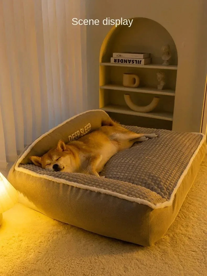 Dog Bed Small Dog for Winter Pet Warm Sofa Halloween Basket Mat Medium Cushions Big Cushion Puppy Accessories Large Dogs Bed