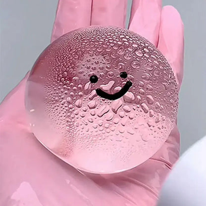 Taba Squishy Transparent Water Ball TPR Slow Rebound Bubble Octopus Pinch Toy Stress Relief Elastic Squeezing Ball Decompression