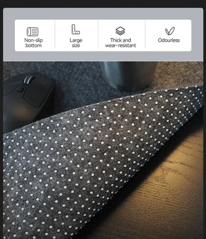 Large Size Wool Felt Mouse Pad Office Computer Desk Protector Mat Table Laptop Cushion Non-slip Keyboard Mat Gaming Accessories