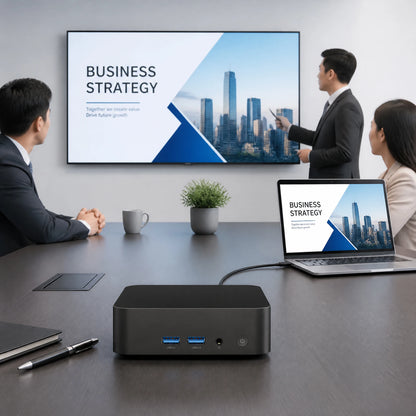 MINI PC Intel N150 Windows 11 Pro Portable Gaming PC 16GB 32GB RAM 1TB 2TB SSD Mini PC Computer Office Gamer Wifi6 BT5.2 Desktop