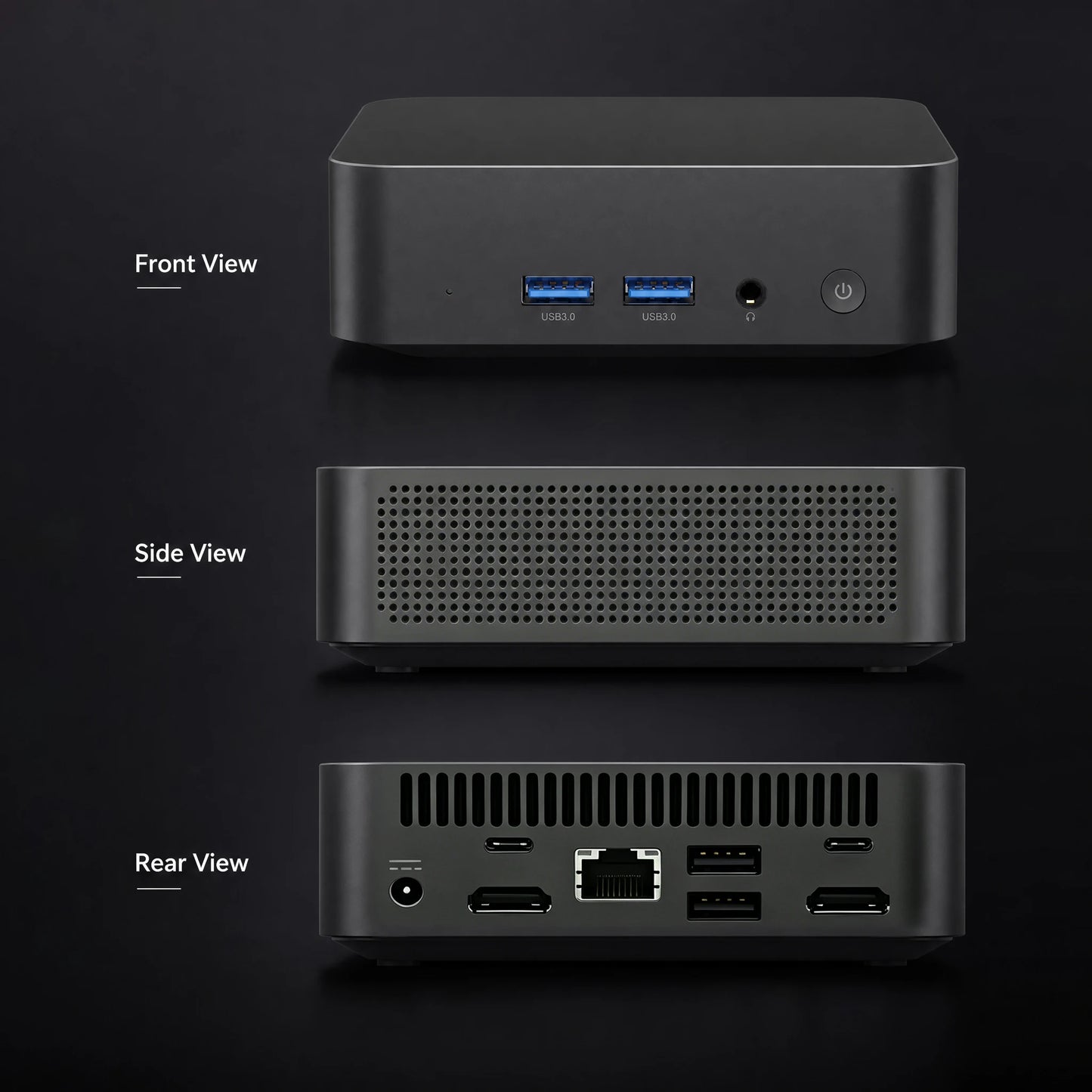 MINI PC Intel N150 Windows 11 Pro Portable Gaming PC 16GB 32GB RAM 1TB 2TB SSD Mini PC Computer Office Gamer Wifi6 BT5.2 Desktop