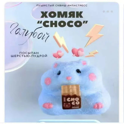 Relieves Stress Anxiety By Squeezing Soft Rainbow Cat Paws Cute Hamster Color Perception Touch Toys Suitable Children And Adults