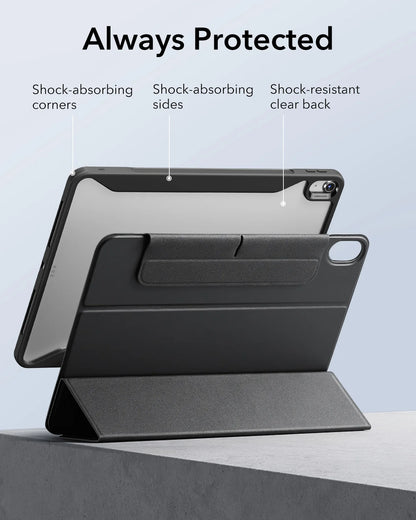 ESR for iPad Air 13/11 Case (2026/2025/2024) with Pencil Holder Removable Magnetic Back Cover for Pro 11/13&Pro 12.9/11&Air5/4