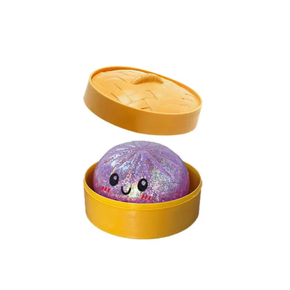 Slow Rising Simulation Food Squishy Collection, Soft Squeeze Fidget Sensory Toys: Dumpling, Butter Stick & Toast Squishies