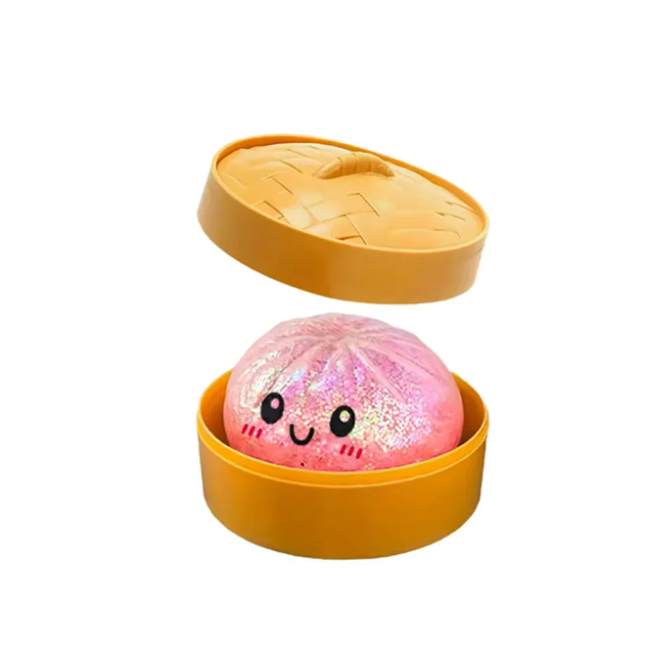 Slow Rising Simulation Food Squishy Collection, Soft Squeeze Fidget Sensory Toys: Dumpling, Butter Stick & Toast Squishies