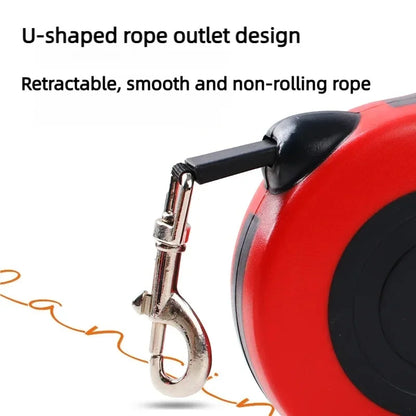 Automatic Retractable Dog Leash 3m/5m Nylon Lead for Small Dogs Cats Durable Puppy Traction Rope for Outdoor Travel Walking