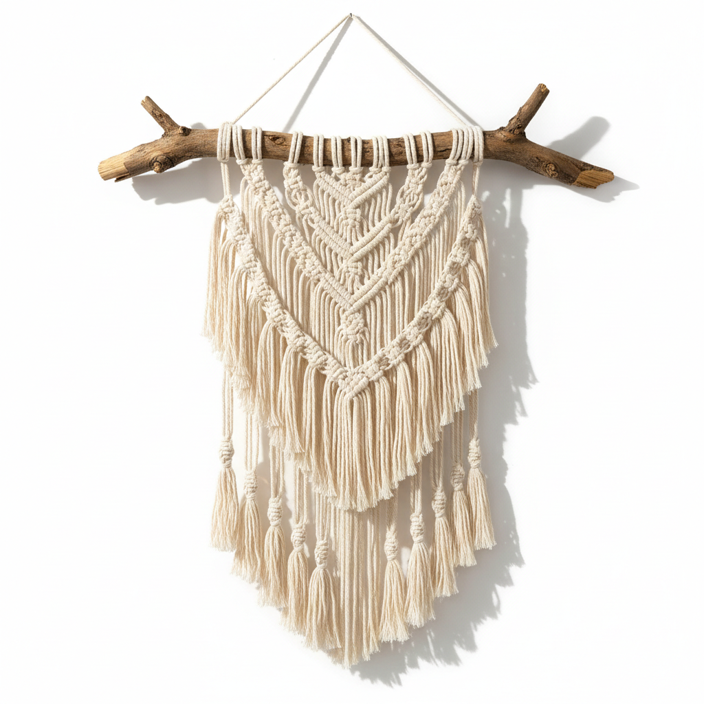 Boho Macrame Wall Hanging