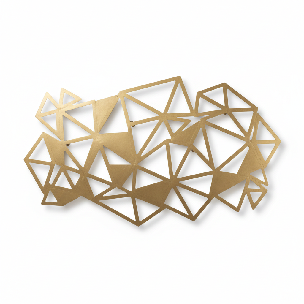 Geometric Metal Wall Art
