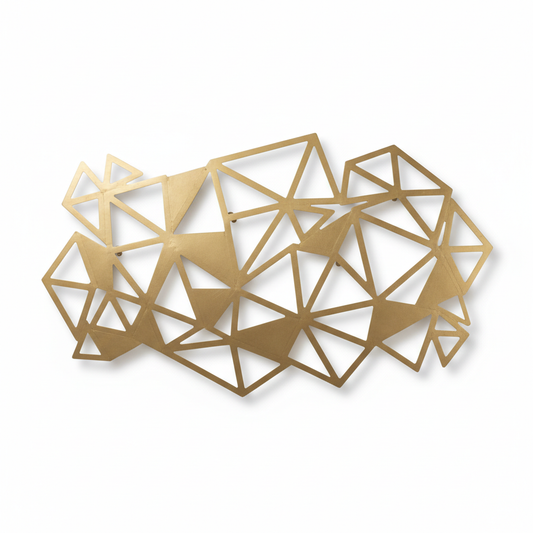 Geometric Metal Wall Art