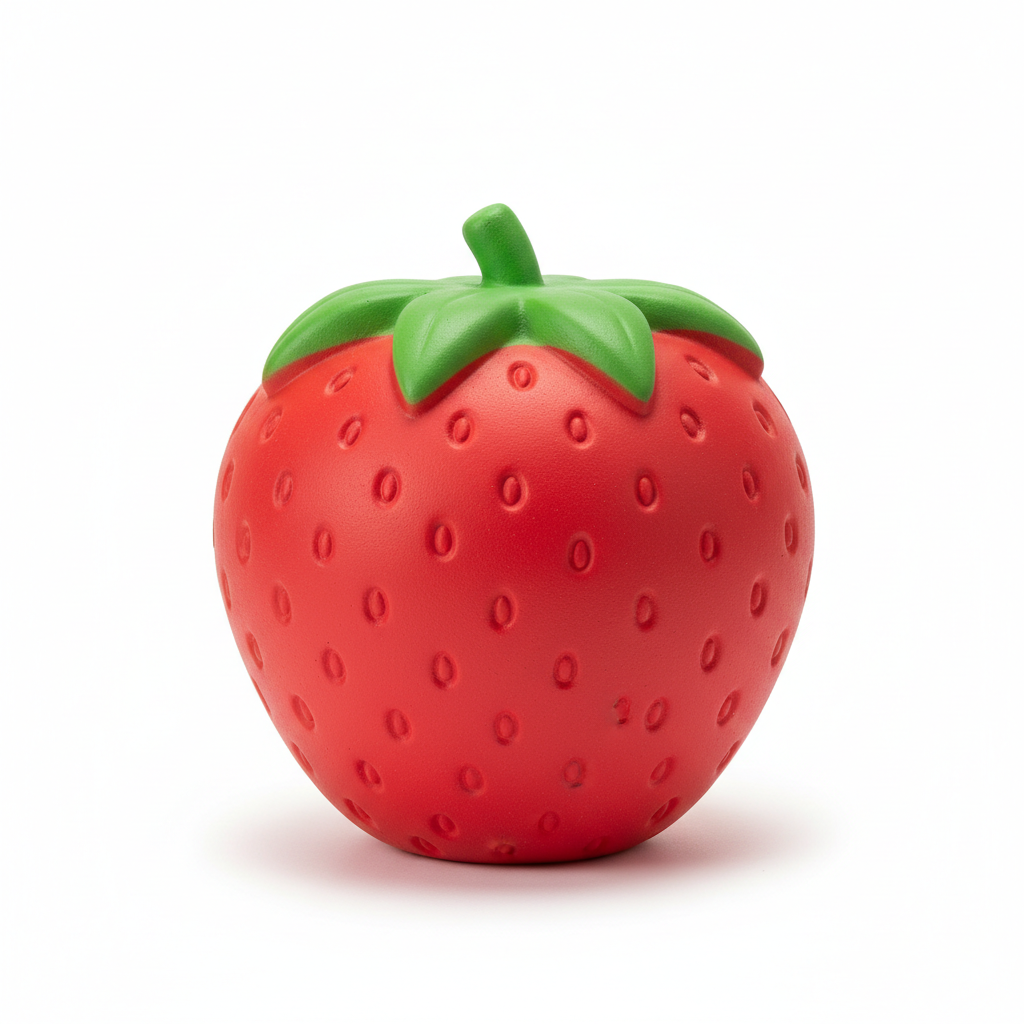 Giant Squishy Strawberry stress toy