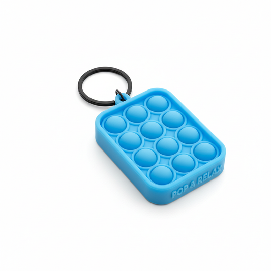 Mini Bubble Wrap Keychain Popper