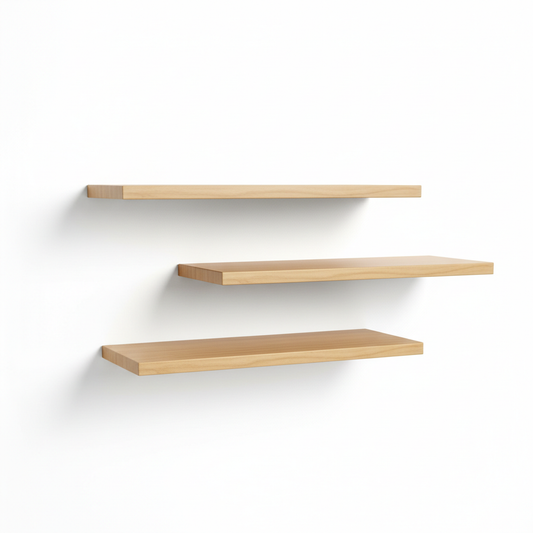 Minimalist Floating Wall Shelves